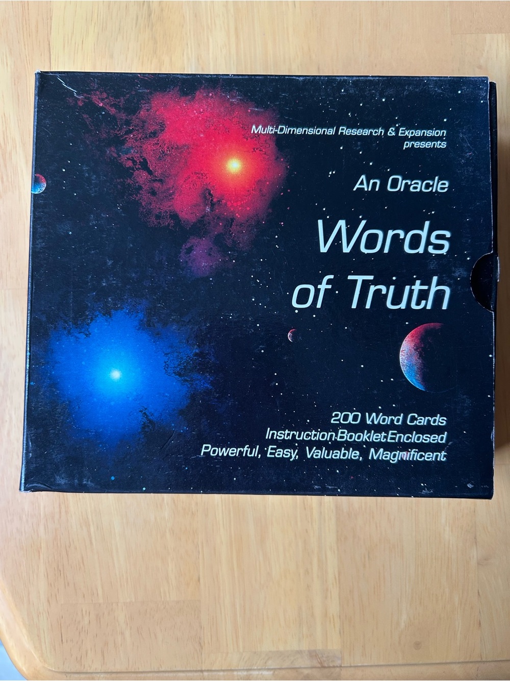 Words of Truth: An Oracle [1991]